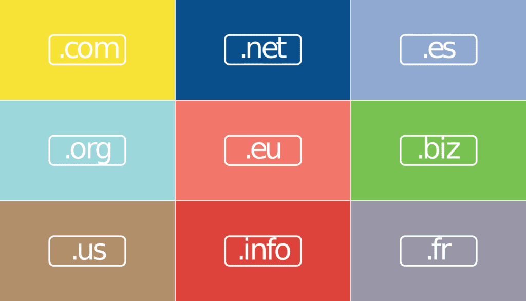 Top Level Domains (TLDs) Graphic